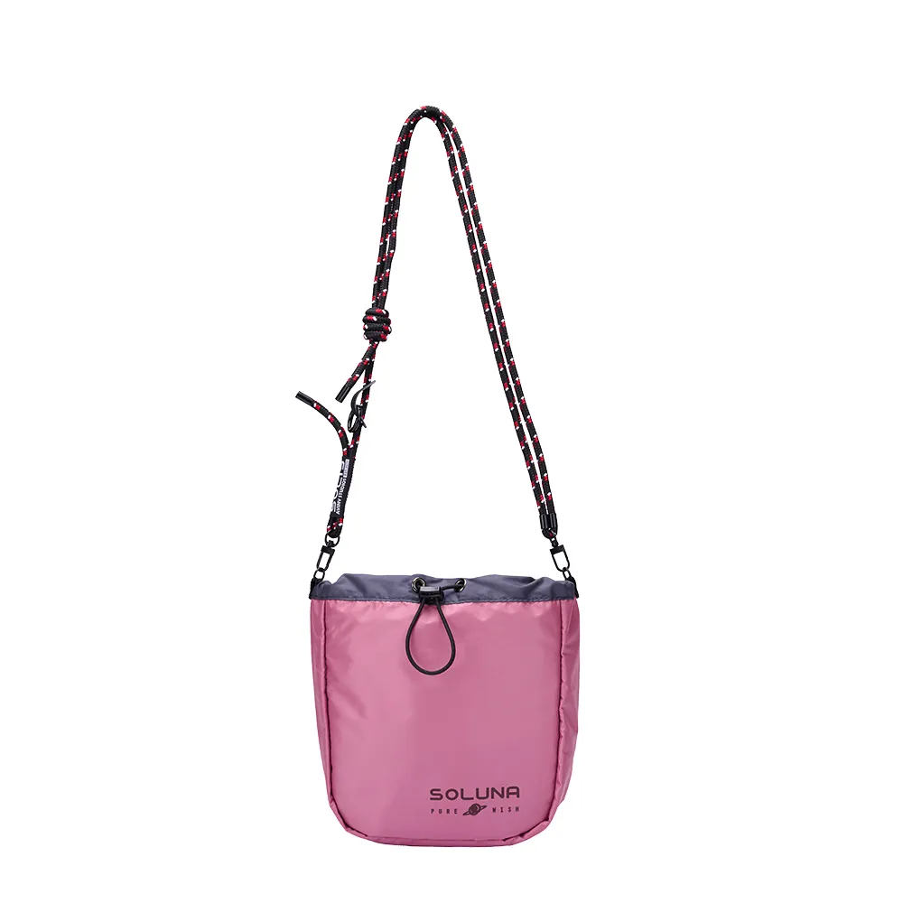 SOLUNA沉默馬蒂斯系列側背束口隨身小包(盛開粉) 歷史價格詳細信息