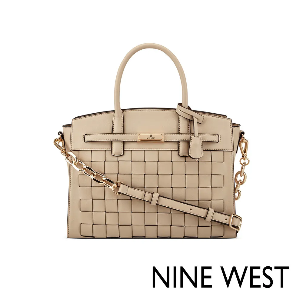 NINE WEST DAX 鍊條編織托特包-淺褐色(134376) 歷史價格詳細信息