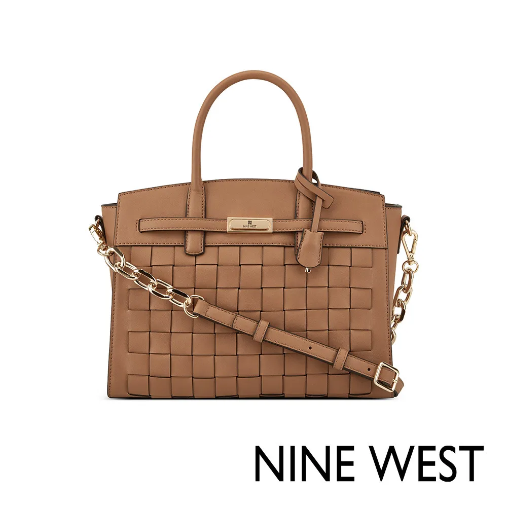 NINE WEST DAX 鍊條編織托特包-淺褐色(134376) 歷史價格詳細信息