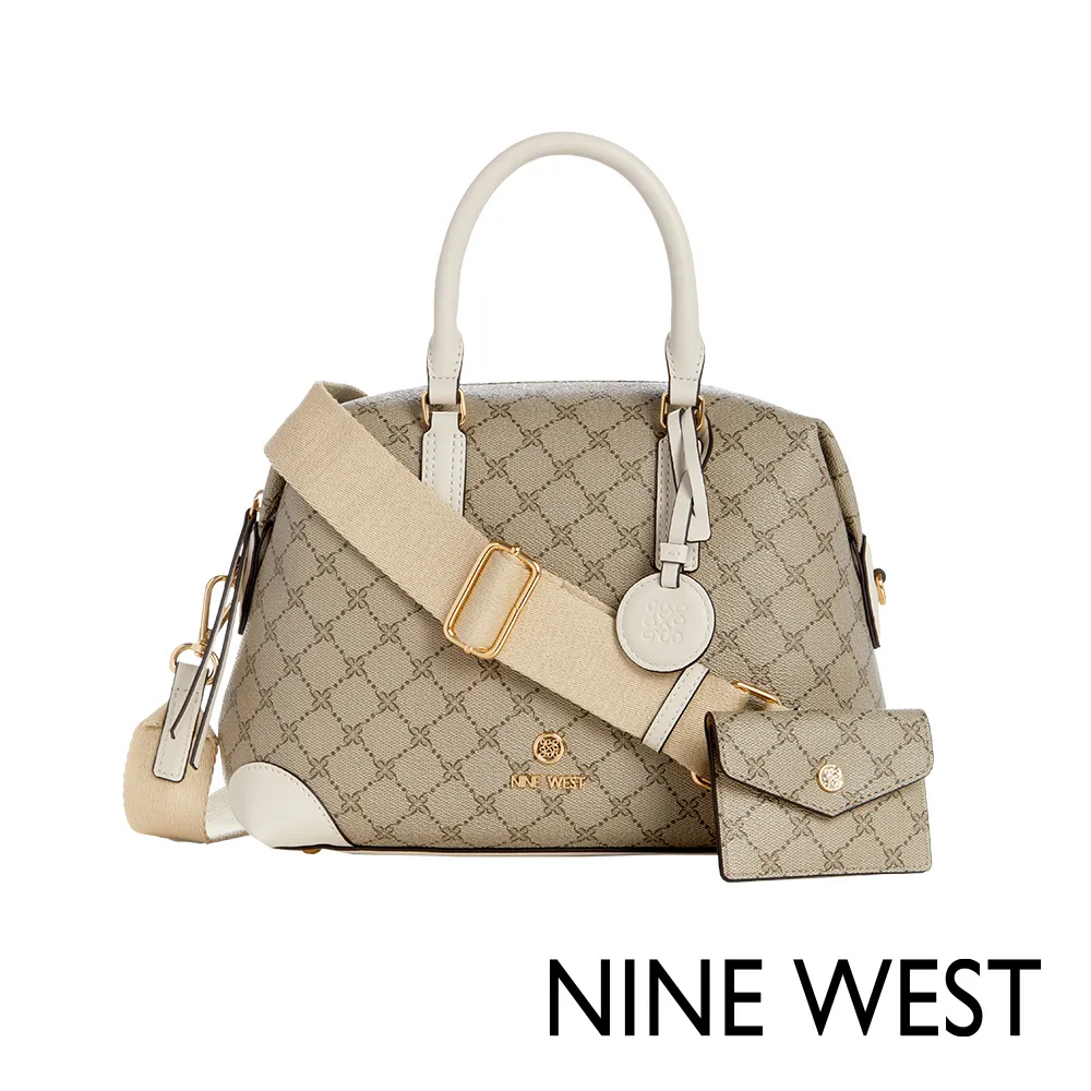 NINE WEST 梯型 手提包 SHAYDEN【117206】側背包 附背帶 斜背包 最新 皮革 皮包 背包 4色 歷史價格詳細信息