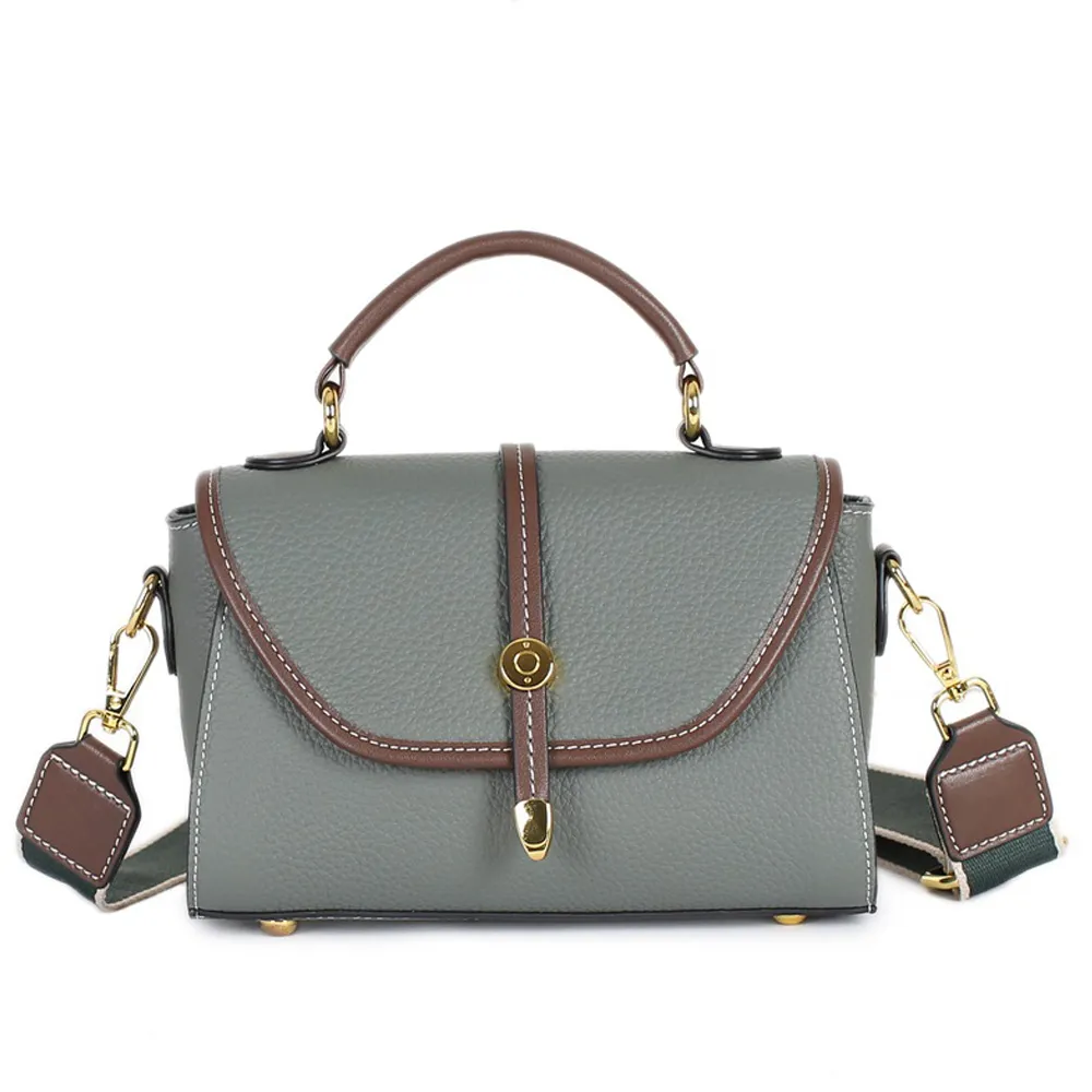 【伊卡柔Ikary】新款時尚百搭真皮女士托特包(6066酒紅) 歷史價格詳細信息