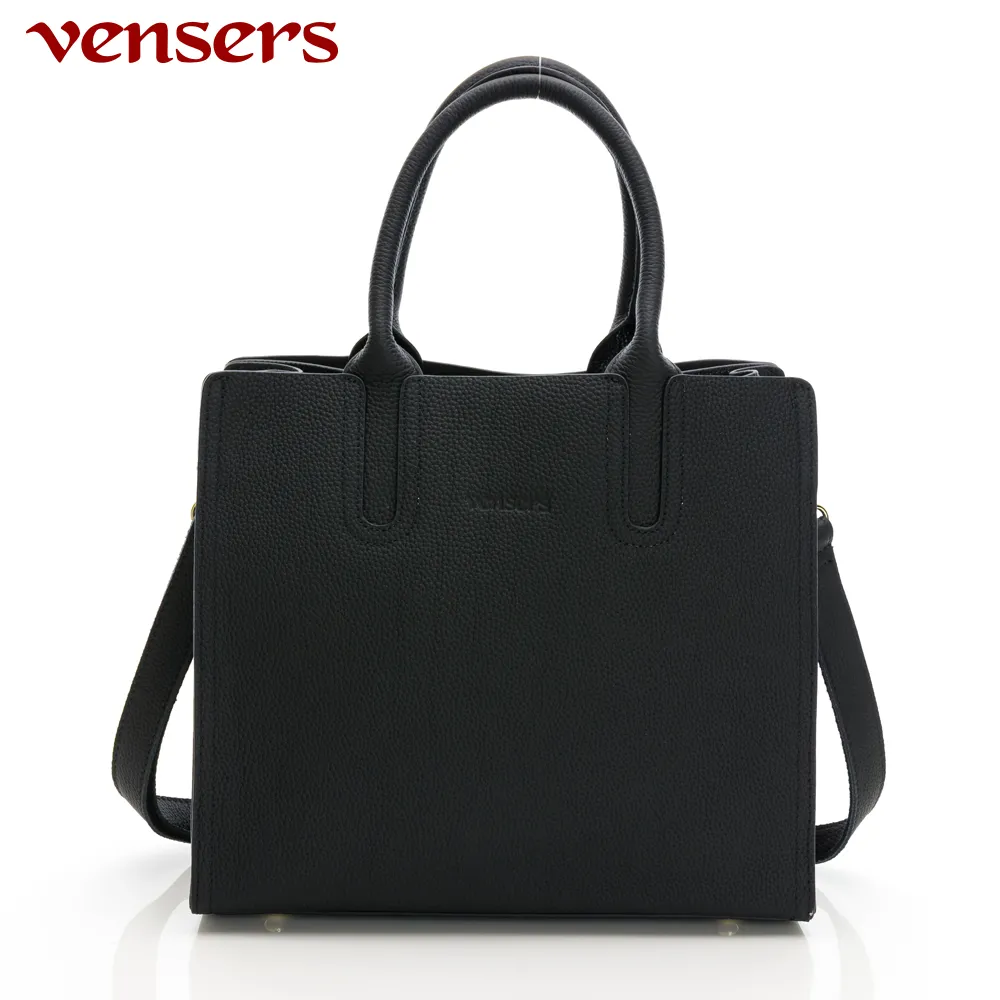 【vensers】牛皮潮流個性包~肩背包 (NE222101黑色) 歷史價格詳細信息