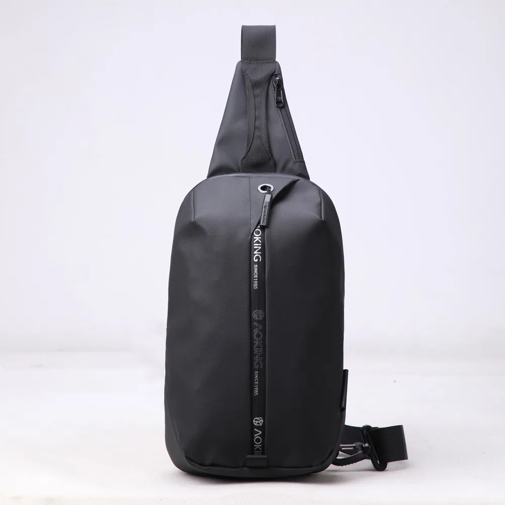 AOKING　雅仕都會單肩包-貴族黑/天空灰　BAG-022-SY95070　☆‧&deg;小荳の窩 &deg;‧☆㊣ 歷史價格詳細信息