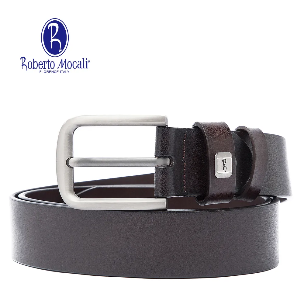 【Roberto Mocali】(RM-P005-F)穿針式牛皮皮帶 歷史價格詳細信息