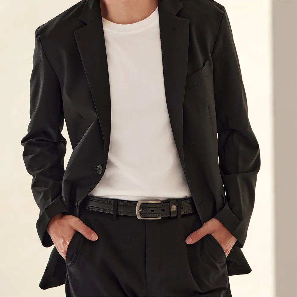 【Roberto Mocali】(RM-P005-F)穿針式牛皮皮帶 歷史價格詳細信息