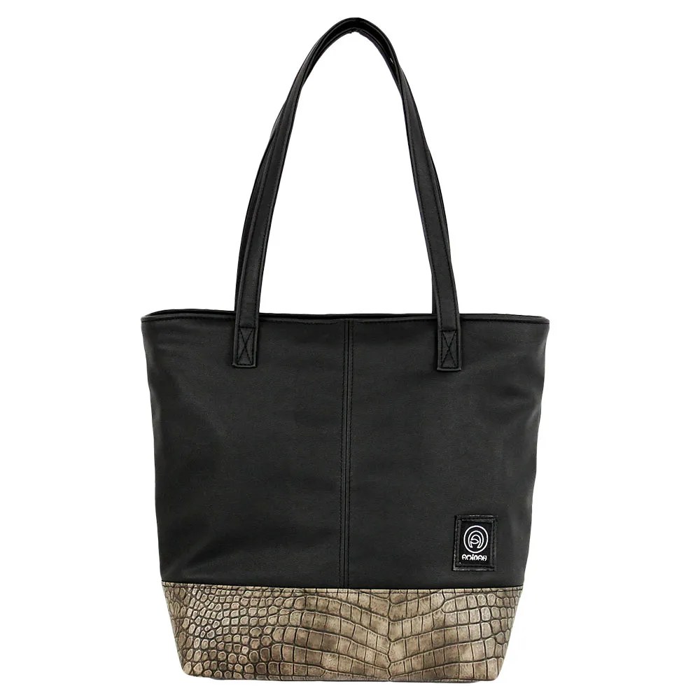 AMINAH-鱷魚皮革拉鍊後背包 歷史價格詳細信息