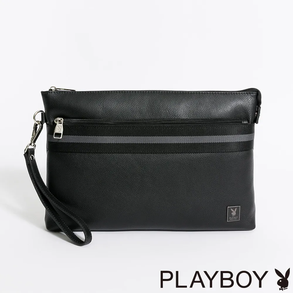 【PLAYBOY】手拿包附手挽帶 Fusion系列(藍色) 歷史價格詳細信息