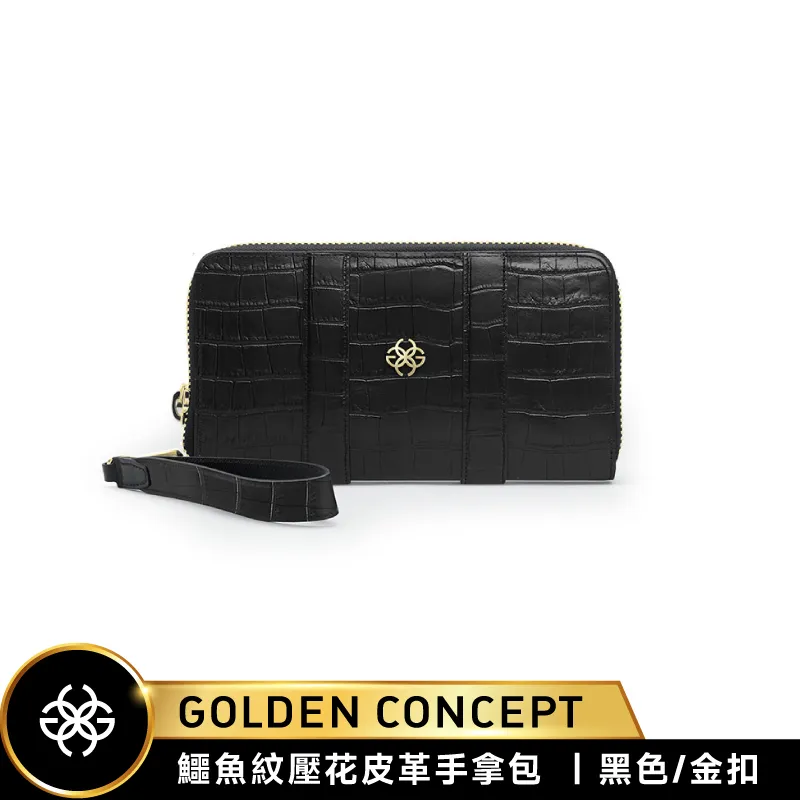 【Golden Concept】 CROCO EMBOSSED鱷魚紋壓花皮革護照夾 歷史價格詳細信息