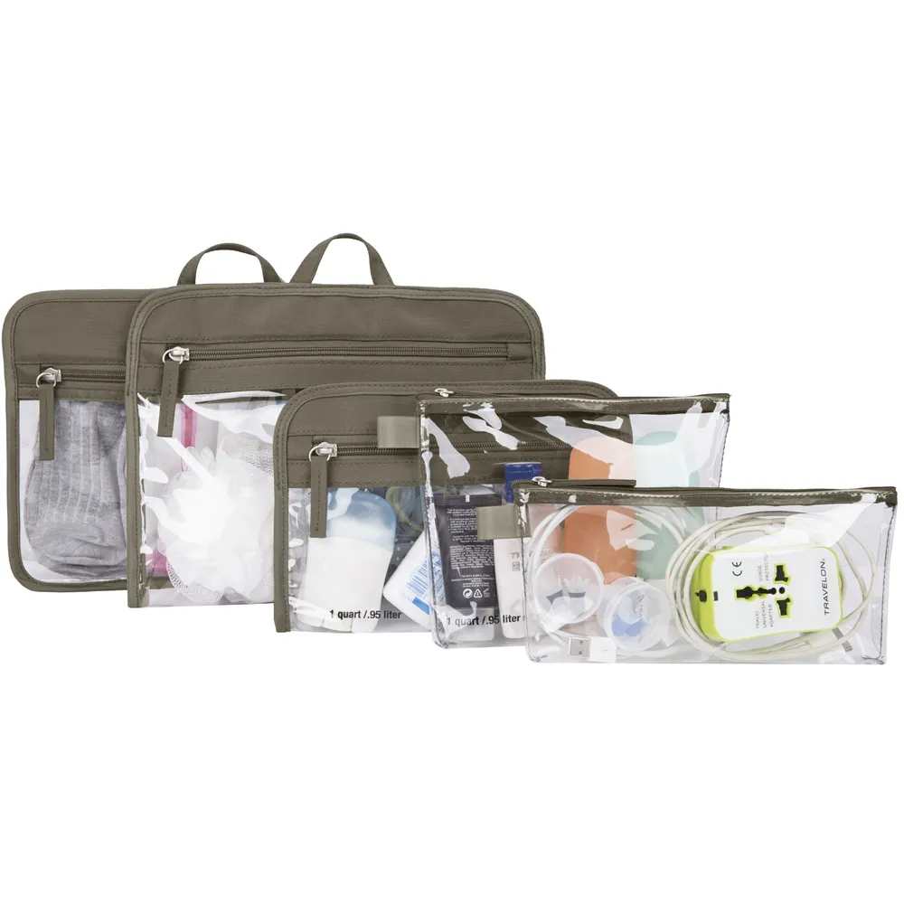 《TRAVELON》旅行收納袋3件(冷調) 歷史價格詳細信息