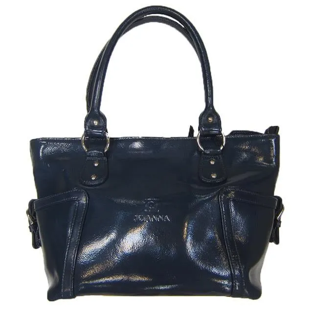 JOANNA 托特包大型容量可放A4資料夾公文包100%牛皮+進口防水緹花布手提肩背 歷史價格詳細信息