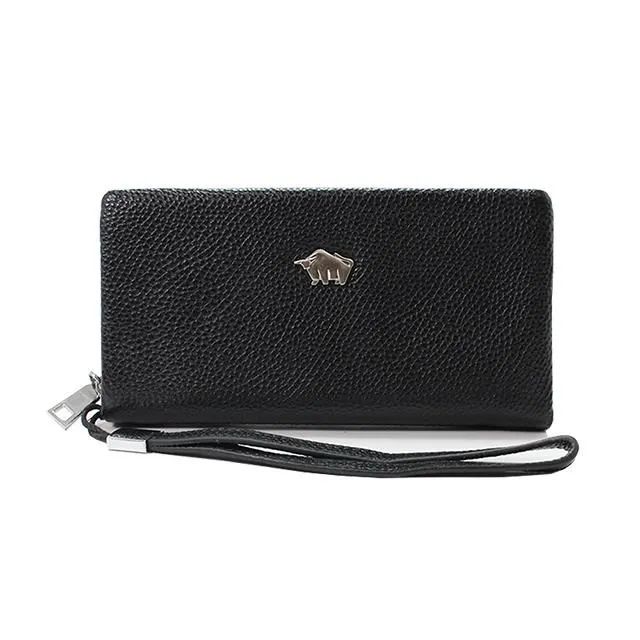 DRAKA 達卡 - 極致手感系列-真皮雙層增厚手機手腕包/8卡 零錢袋-經典 歷史價格詳細信息