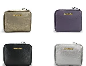 【Continuita 康緹尼】頭層牛皮日本愛美女孩方形手拿化妝包 歷史價格詳細信息