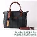SANTA BARBARA POLO & RACQUET CLUB - 經典綠格 2way手提包 歷史價格詳細信息