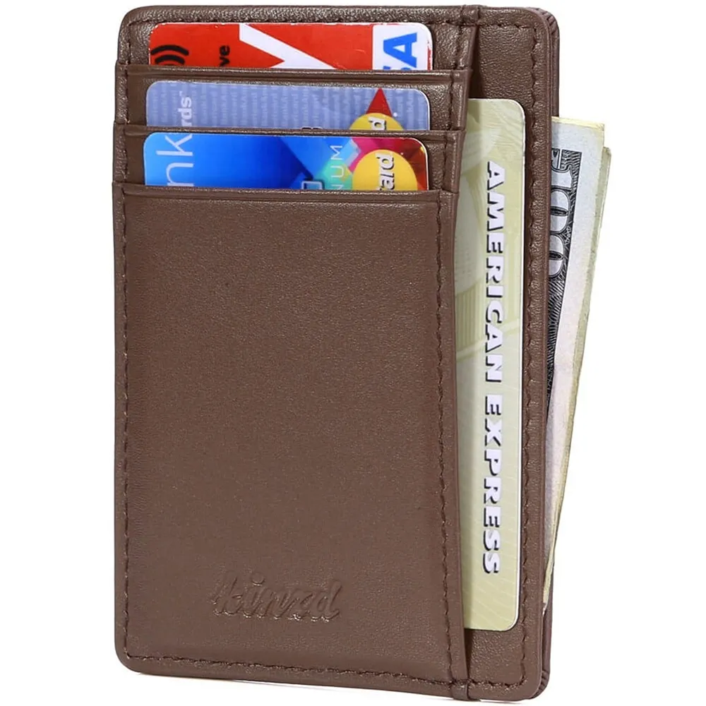 Kinzd 瘋馬皮防盜證件鈔票夾(綠) 歷史價格詳細信息