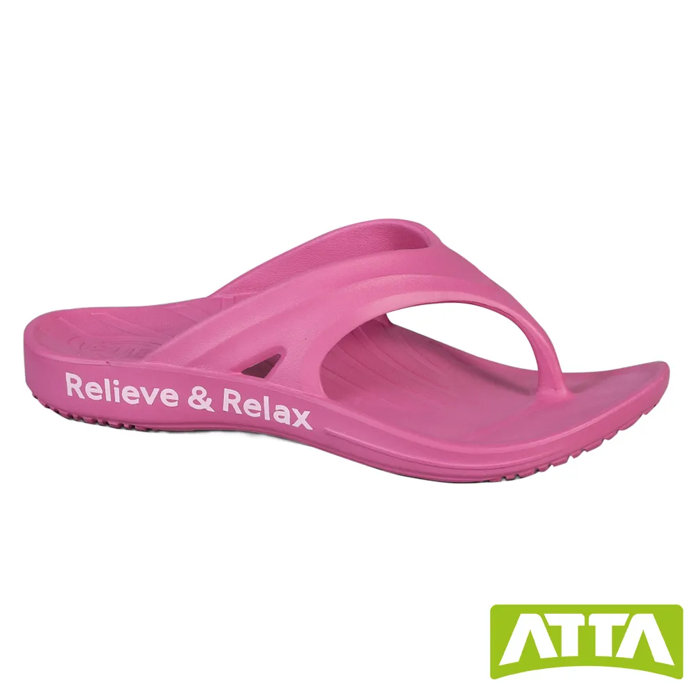 ATTA足弓均壓寬帶夾腳拖鞋-深藍 歷史價格詳細信息