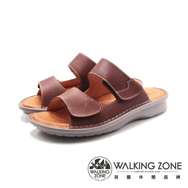 WALKING ZONE(男)雙拼異材質牛皮樂福休閒鞋 男鞋-藍色 歷史價格詳細信息