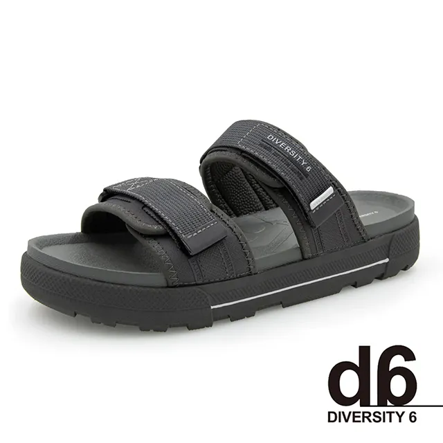 G.P(男)d6系列 Q軟舒適織帶涼拖鞋 男鞋-全黑 歷史價格詳細信息