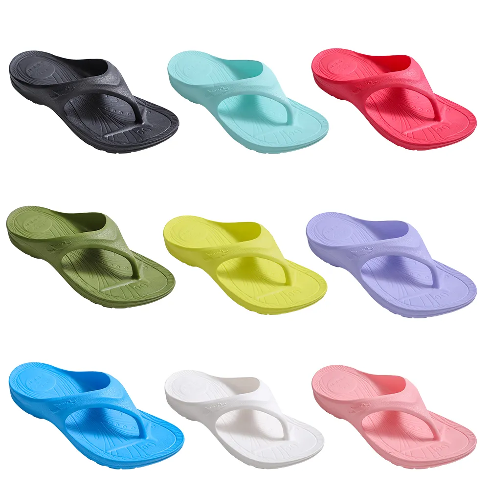 【母子鱷魚】雙扣環休閒氣墊拖鞋-深粉 歷史價格詳細信息