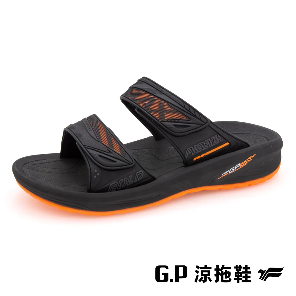 【G.P】男款極簡風海灘夾腳拖鞋 G9378M-10 黑色 (SIZE:40-45 共三色) 歷史價格詳細信息