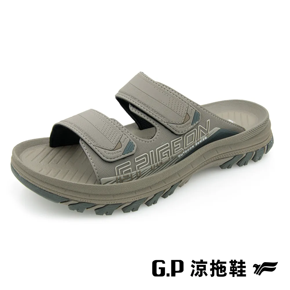 【G.P】男款綠藻科技舒適雙帶拖鞋 G9382M-10 黑色 (SIZE:40-45 共二色) 歷史價格詳細信息