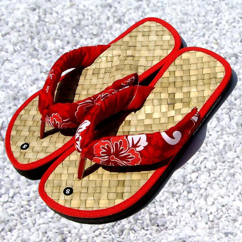 【任選】夏威夷風情手工草編拖鞋-綠色夾腳-40M 歷史價格詳細信息