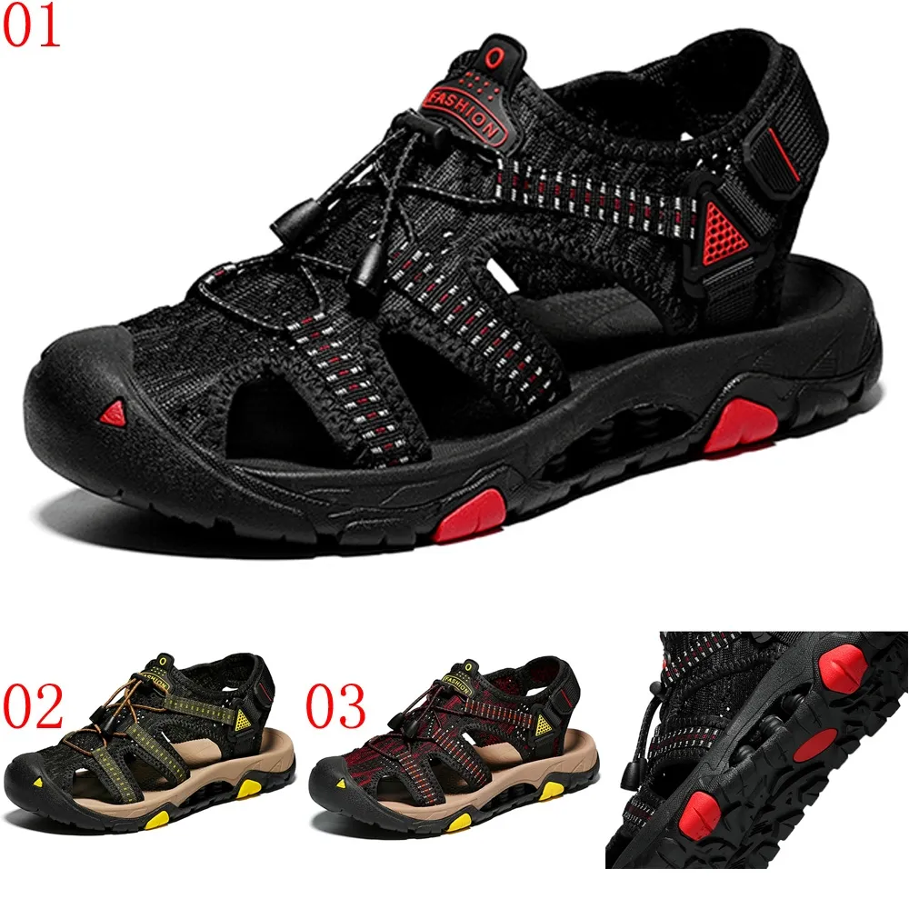 透氣學生涼鞋男款網鞋夏季青少年鏤空防水外穿沙灘涉水洞洞鞋 歷史價格詳細信息