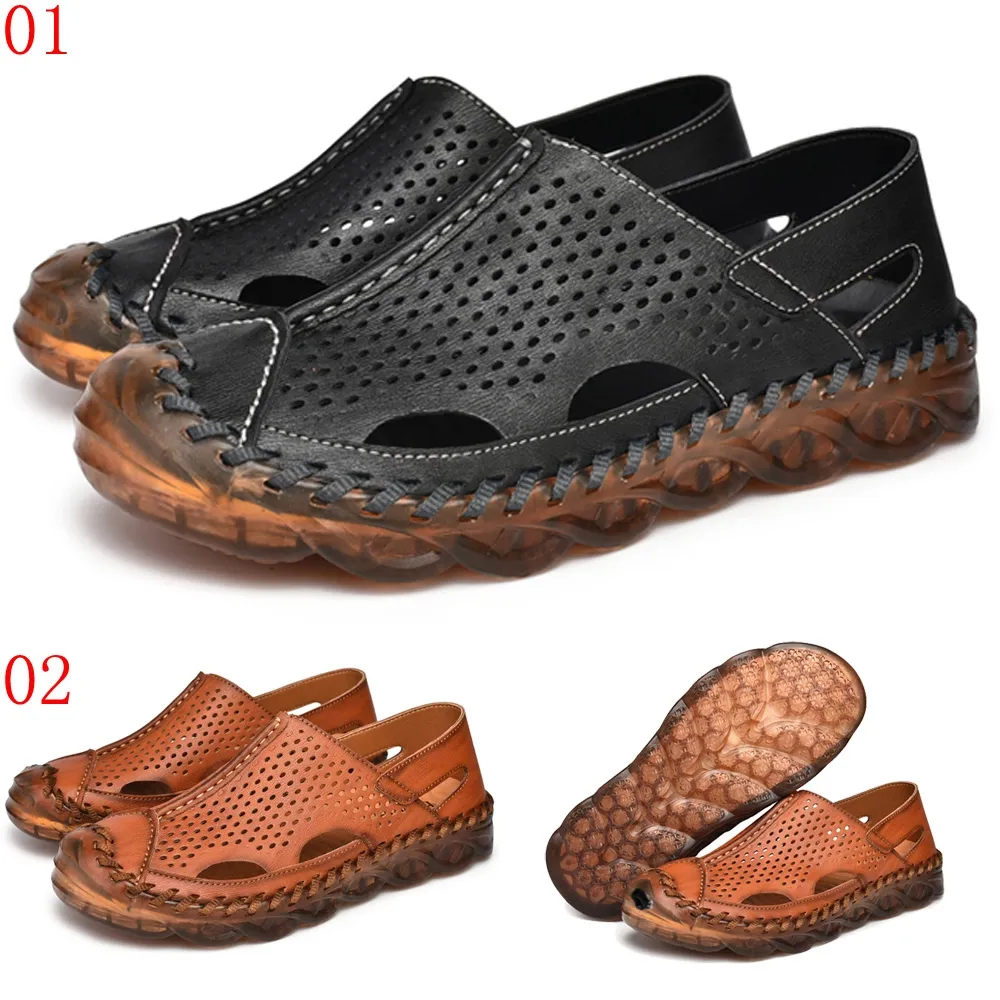 預購口杰恆saz031駱駝皮涼鞋潮真皮男士大碼運動包頭沙灘戶外腳汗休閒 歷史價格詳細信息