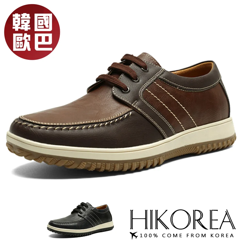 【HIKOREA】韓國空運。男士牛皮樂福鞋懶人鞋皮鞋紳士鞋男鞋雅痞休閒鞋(73-509黑/咖共2色/現貨+預購) 歷史價格詳細信息