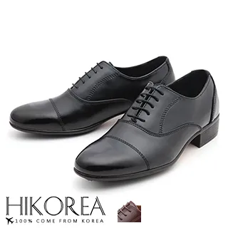 【HIKOREA】韓國空運/版型正常。紳士款皮革簡約拼接尖頭皮鞋(73-365共2色/現+預) 歷史價格詳細信息