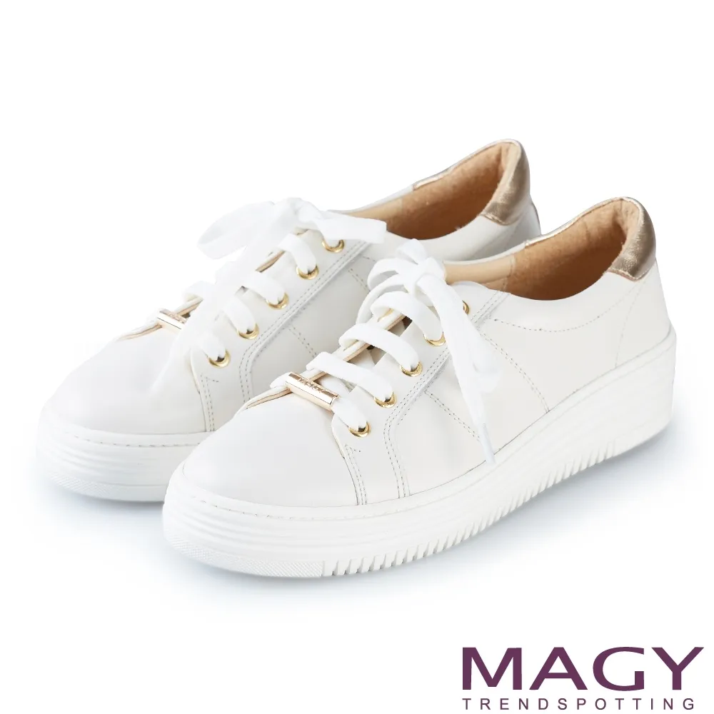 【MAGY】綁帶真皮雕花粗跟牛津鞋(棕色) 歷史價格詳細信息