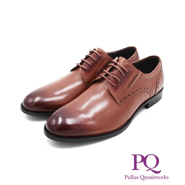 PQ(男)綁帶尖頭刷染漸層素面紳士皮鞋 男鞋-黑(另有棕) 歷史價格詳細信息