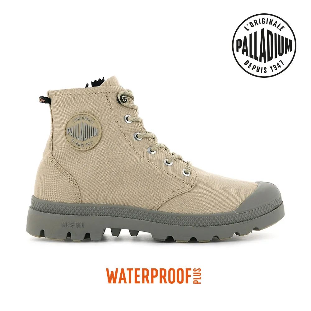 PALLADIUM PAMPA RCYCL LT +Z~OMBRE BLUE 中 防水休閒鞋 77037480 歷史價格詳細信息
