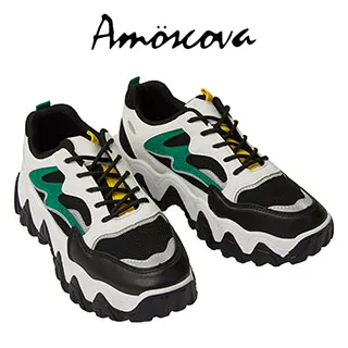 【Amoscova】後綁帶麂皮尖頭靴 690-灰色 歷史價格詳細信息