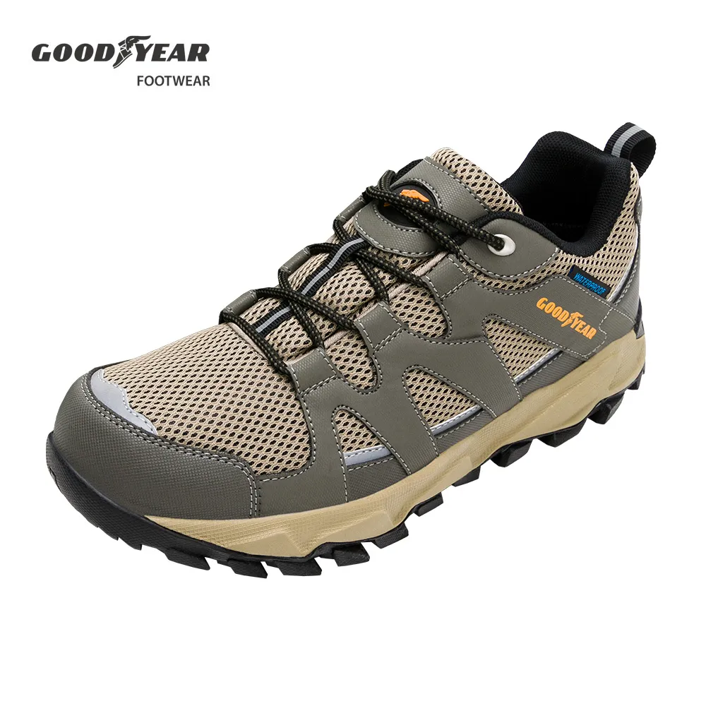 【GOODYEAR 固特異】登山健行鞋/男 戶外 郊山 動態防水 耐磨 高筒 黑色(戰術靴GAMO03540) 歷史價格詳細信息