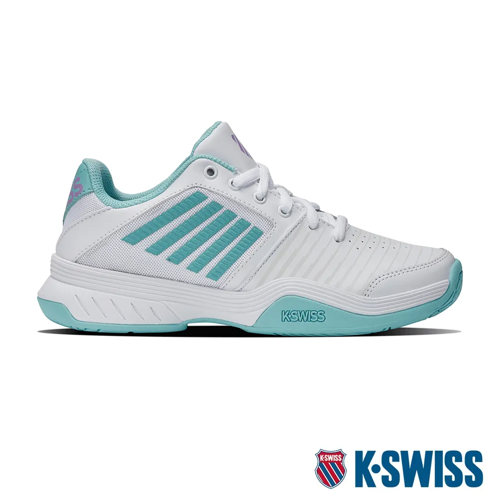 K-SWISS Court Express輕量網球鞋-男-白/藍 歷史價格詳細信息