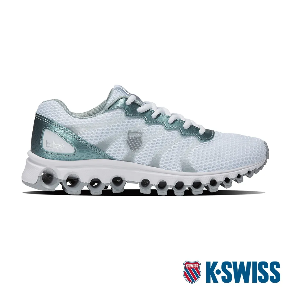 【K-SWISS】輕量訓練鞋 Tubes 200-女-白/銀藍豹紋(97112-152) 歷史價格詳細信息