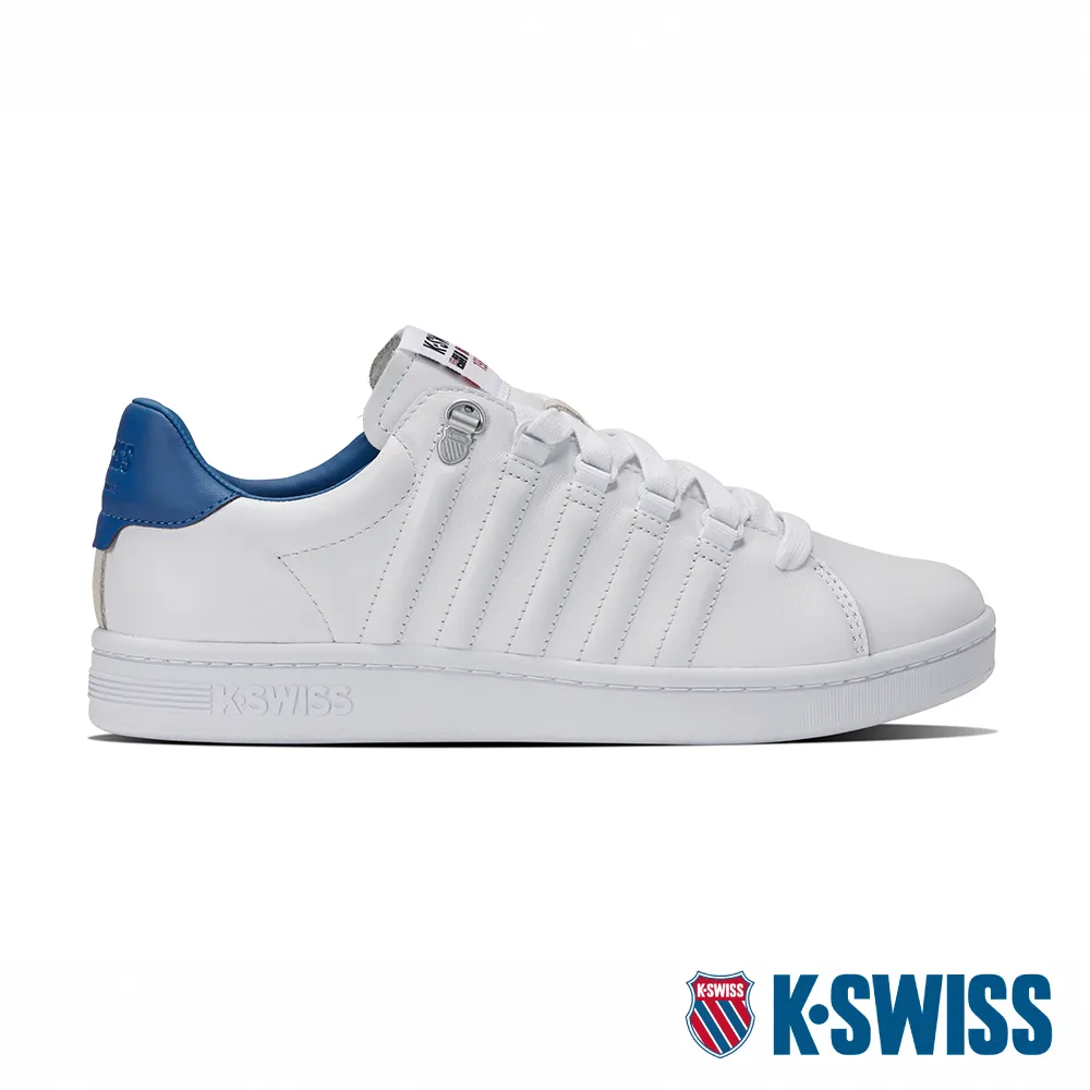 K-swiss Lozan II 白/粉 皮革 全車線鞋底 休閒運動鞋 女款 NO.J1530【97943-902】 歷史價格詳細信息