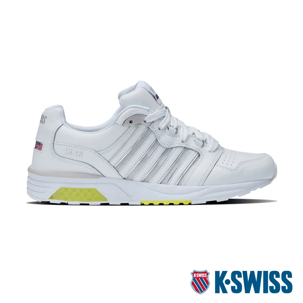 K-SWISS Si-18 Rannell時尚運動鞋-男-白/藍/紫紅 歷史價格詳細信息