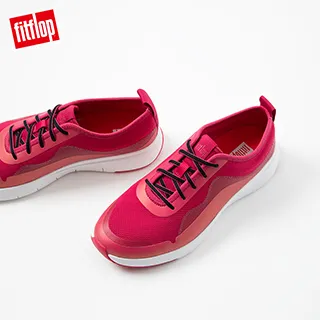 【FitFlop】BRIANNA KNIT SNEAKERS 運動風繫帶休閒鞋-女(海藍色) 歷史價格詳細信息