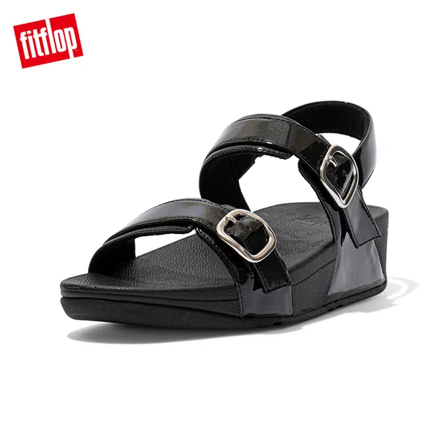 【FitFlop】LULU BACK-STRAP SANDALS可調整式後帶涼鞋-女(午夜藍/淡藍色) 歷史價格詳細信息