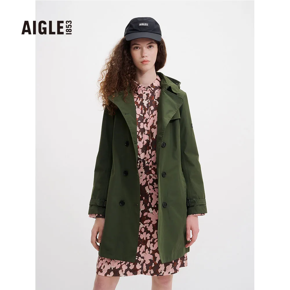 【AIGLE】女 GORE-TEX 防水透氣長版外套AG-FAX97A057 深藍(女外套 防水透氣外套 Goretex 女風衣) 歷史價格詳細信息