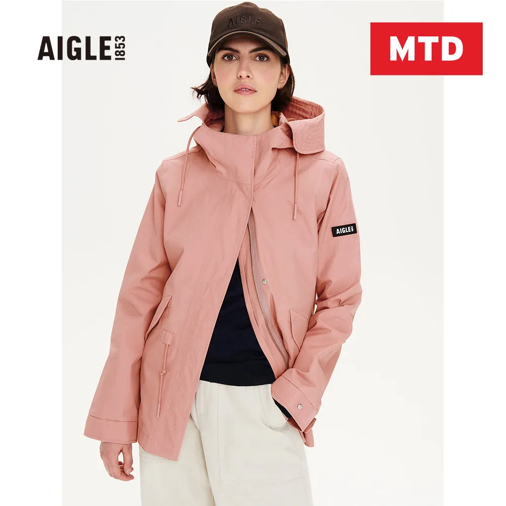 【AIGLE】女 GORE-TEX 防水透氣長版外套AG-FAX97A057 深藍(女外套 防水透氣外套 Goretex 女風衣) 歷史價格詳細信息