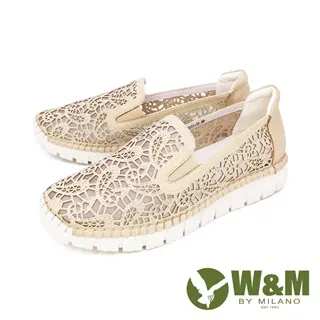 W&M(女)亮面優雅內增高莫卡辛女鞋-黑(另有白) 歷史價格詳細信息