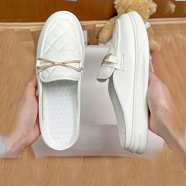 【韓國K.W.】Y7268明星雲英未嫁軟底包鞋(防水鞋/通勤鞋/懶人鞋/樂福鞋/平底鞋) 歷史價格詳細信息