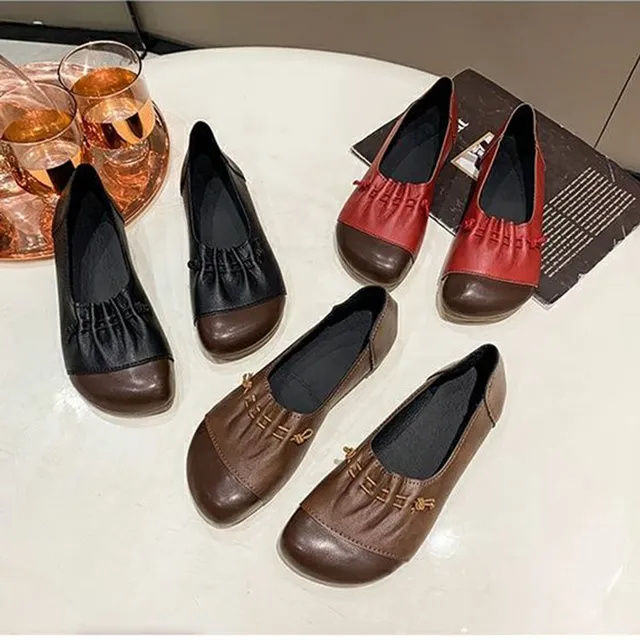 【韓國K.W.】Y7283真皮絕世獨立穆勒復古涼鞋(涼鞋/厚底鞋/通勤鞋/休閒鞋) 歷史價格詳細信息