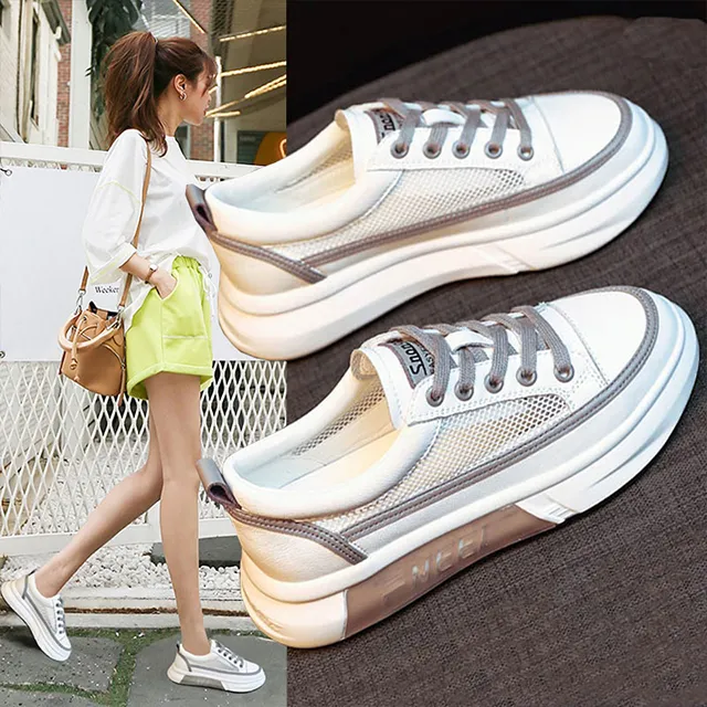 【韓國K.W.】Y7159經典話題小白鞋復古運動鞋(厚底鞋/慢跑鞋/休閒鞋) 歷史價格詳細信息