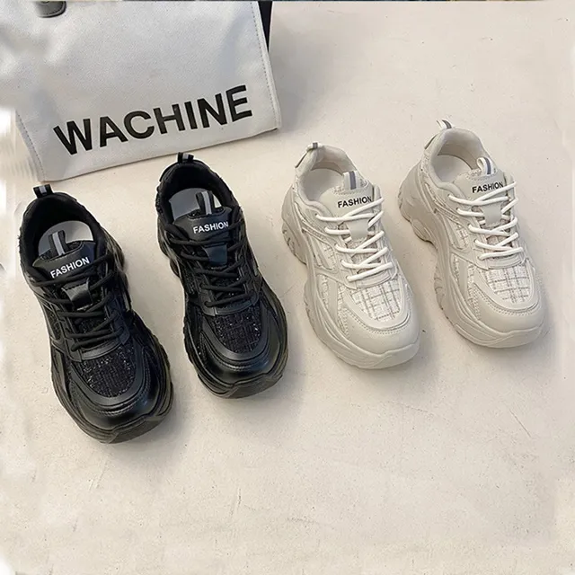 【韓國K.W.】Y7251真皮仙露明珠復古運動鞋(真皮/健走鞋/厚底鞋/慢跑鞋/休閒鞋) 歷史價格詳細信息