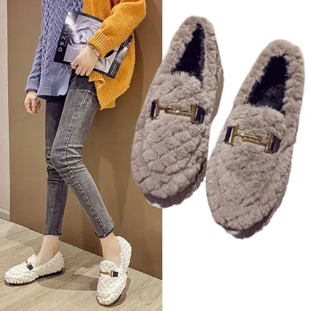 【韓國K.W.】Y6876現貨魅力獨創保暖豆豆鞋(保暖/毛毛鞋/懶人鞋/樂福鞋/月子鞋) 歷史價格詳細信息