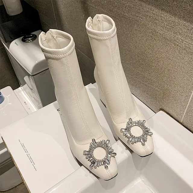 時尚浪漫心形彩鋯花葉輕奢氣質耳環微鑲鋯石耳飾潮流飾品 歷史價格詳細信息