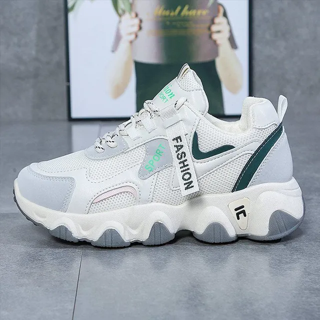 【韓國K.W.】現貨Y6185薄紗刺繡韓版鞋(老爹鞋/休閒鞋/厚底鞋/平底鞋/小白鞋/健走鞋/運動鞋) 歷史價格詳細信息